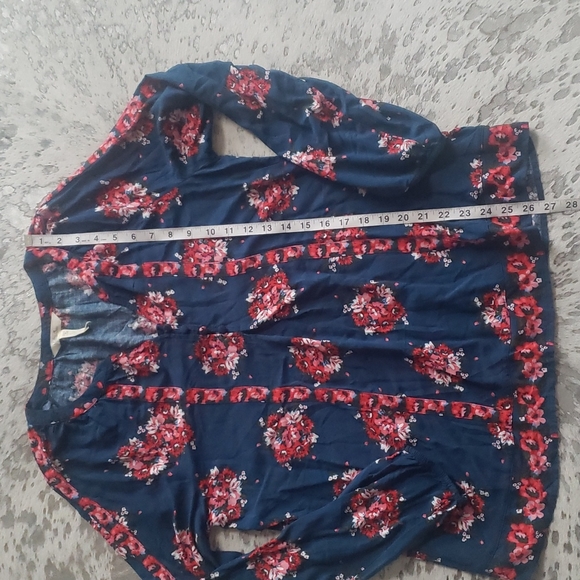 Matilda Jane Make Believe So Vivid Floral Blouse SzM - Picture 6 of 9